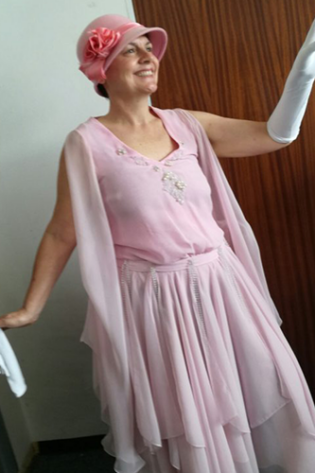 PINK 1920S DRESS