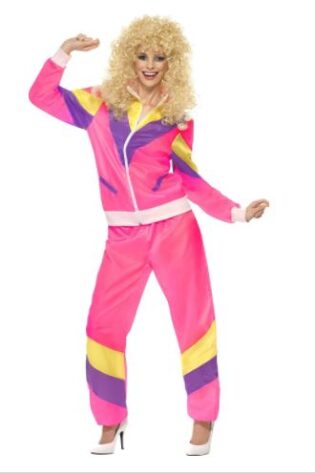 80S SHELL SUIT 80S TRACK SUIT COSTUME