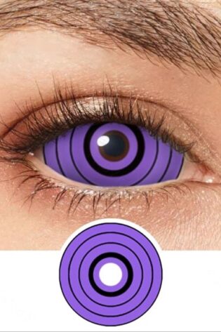 NARUTO SASKE RINNEGAN CONTACT LENSE