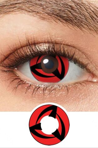NARUTO UCHIHA OBITOKAKASHI CONTACT LENSES