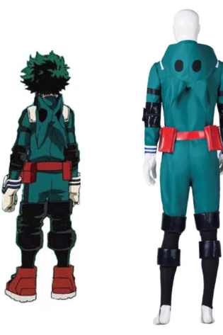 ANIME MY HERO ACADEMIA BATTLE SUIT BACK TEEN