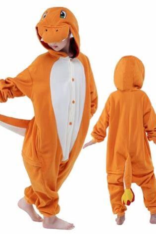ANIME POKEMON CHAMANDER COSTUME KIDS