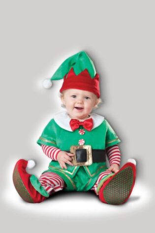 BABY TODDLER ELF BABY COSTUME_XMAS