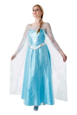 BOOK CHARACTERS DELUX ELSA COSTUME ADULTS