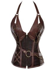 BROWN CORSET