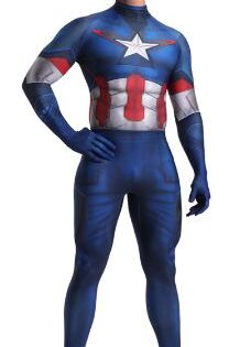 CAPTAIN AMERICA BODY SUIT