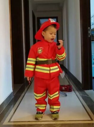 CAREER DAY FIRE FIGHTER COSTUME CHILD