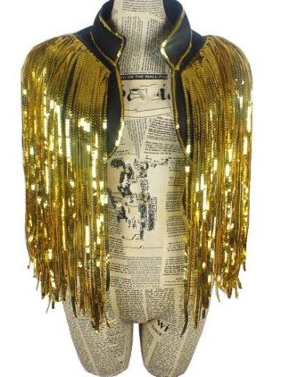 DISCO GOLD TASSEL