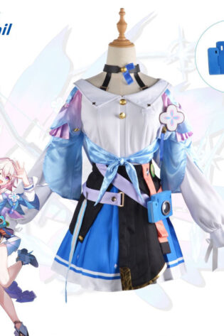 GAMING HONKAI STAR RAIL MARCH 7TH COSTUME COSPLA