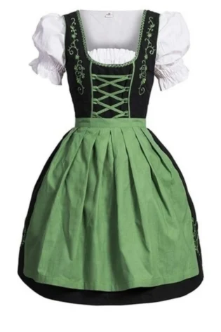 GERMAN DRESS GREEN