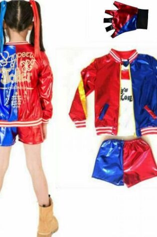 KIDS BOOK CHARACTERS HARLEYQUIN SUICIDE SQUAD