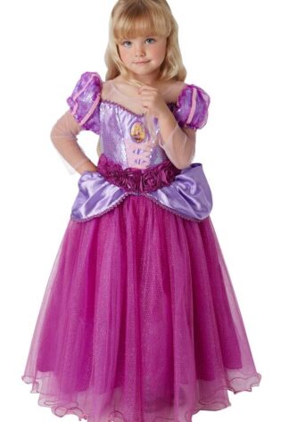 KIDS BOOK CHARACTERS RAPUNZLE DLX COSTUME