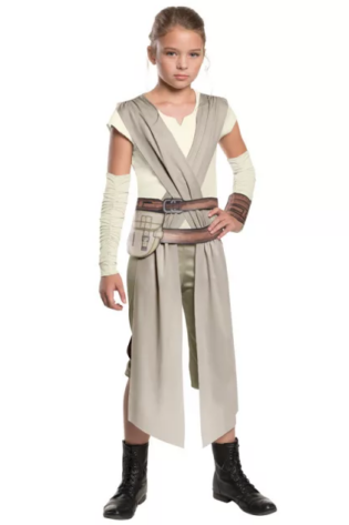 KIDS BOOK CHARACTERS REY COSTUME STAR WARS