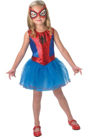 KIDS BOOK CHARACTERS SPIDER GIRL COSTUME