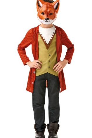 KIDS BOOK CHARACTES MR FOX DLX COSTUME CHILD