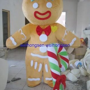 MASCOT GINGERBREAD MAN