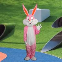 MASCOTS EASTER BUNNY PINK
