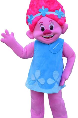 POPPY THE TROLL MASCOT