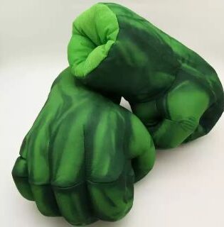 SUPERHEROS INCREDIBLE HULK GLOVES CHILD