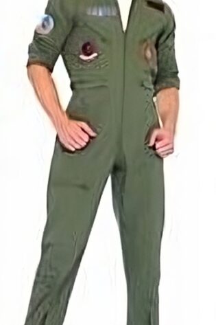 TOP GUN MENS FIGHTER PILOT TRANSFORMED