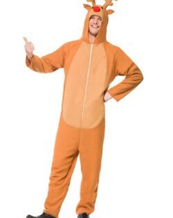 XMAS ADULT REINDEER COSTUME UNISEX
