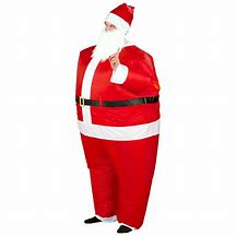 XMAS INFLATABLE SANTA COSTUME