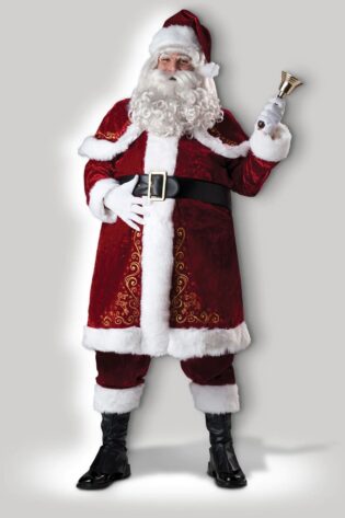 XMAS JOLLY OLE ST NICK COSTUME DELUX XL 2