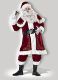 XMAS JOLLY OLE ST NICK COSTUME DELUX