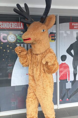 XMAS REINDEER MASCOT ADULTS