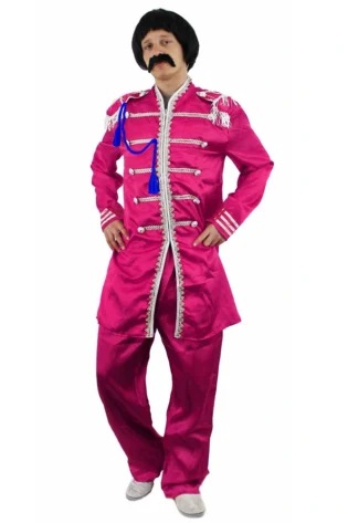 60S COSTUME SERGEANT PEPPER PINK