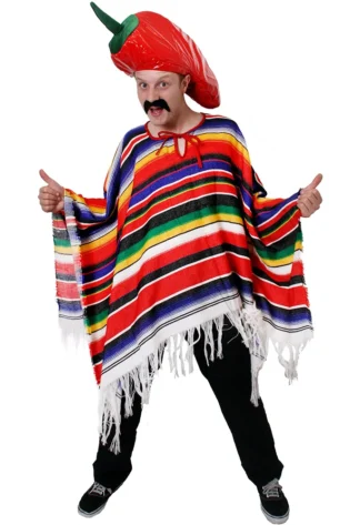 MEXICAN ADULTS MEXICAN PONCHO