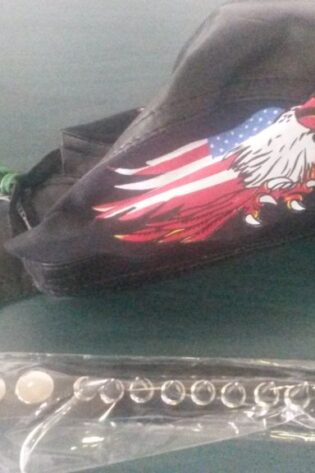 EIGHTIES PUNK MEN BIKER