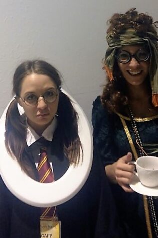 HARRY POTTER MOANING MYRTLE AND PROFESSOR TRELAUNEY