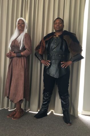 JOHN SNOW AND KHALEESI THREE