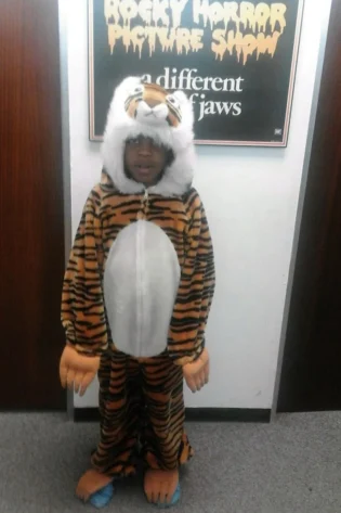 CHILDS TIGER TEN YEARS OLD