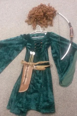 BRAVE BOOKCHARACTER PRINCESS MERIDA FROM BRAVE