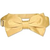 SATIN BOWTIE GOLD