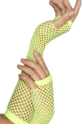 LONG  NET GLOVES LUMO YELLOW