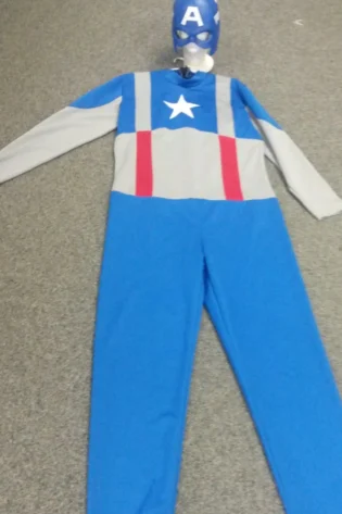 Captian America Kids Costume