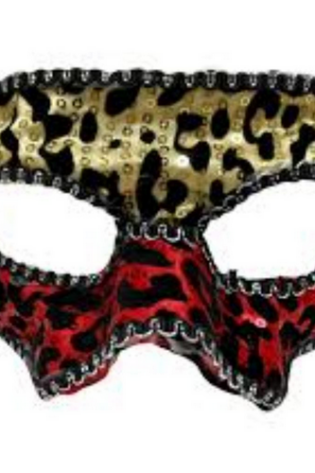 RED AND GOLD LEOPARD