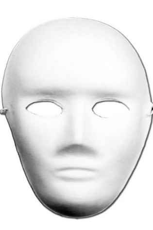 DIY MASK WHITE