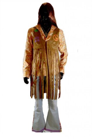 60S HIPPY JEANS AND WAISTCOAT