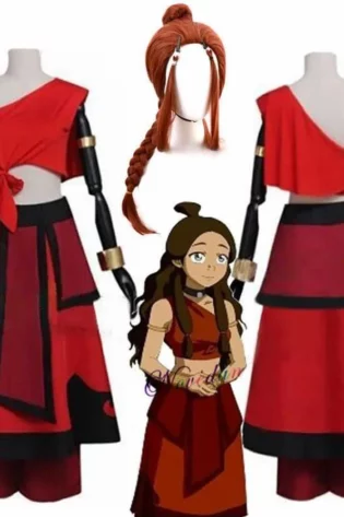 AVATAR - KATARA COSPLAY RED