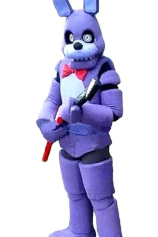 FIVE NIGHTS AT FREDDY'S - PURPLE BONNIE MASCOT