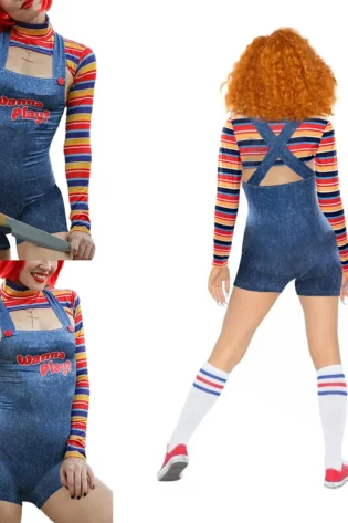 CHUCKY COSTUME LADIES