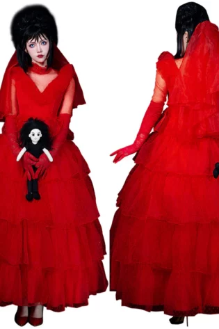 BEETLEJUICE LYDIA DEETZ WEDDING DRESS