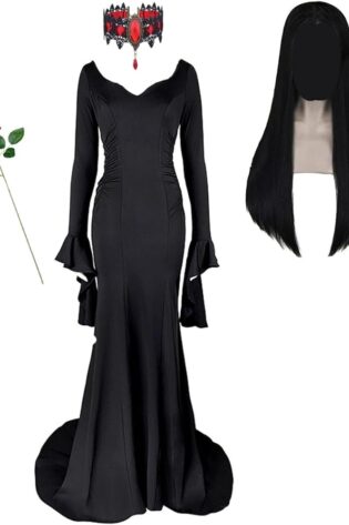 ADAMS FAMILY - MORTICIA COSTUME