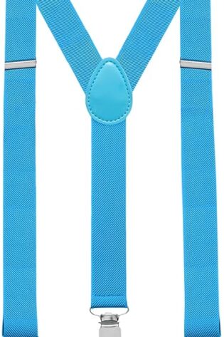 SUSPENDERS LIGHT BLUE