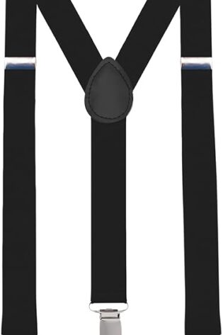 SUSPENDERS BLACK