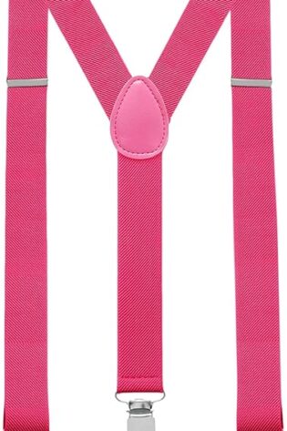 SUSPENDERS PINK